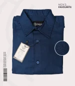 Fabraex Patrol Blue Premium Formal Shirt