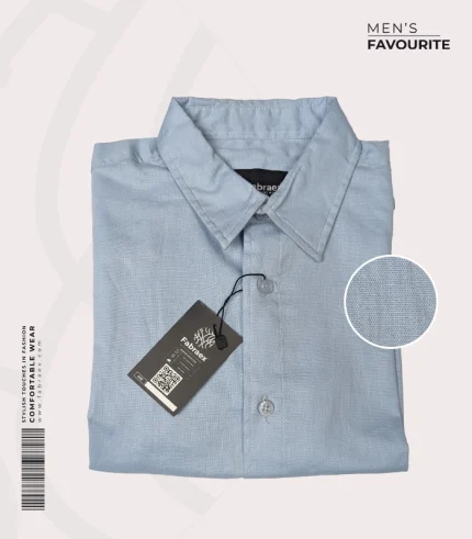Fabraex Sky Blue Premium Formal Shirt