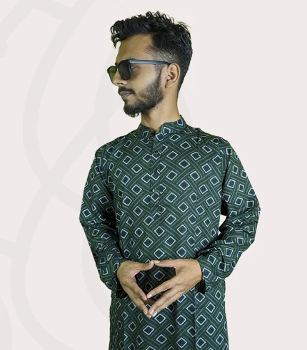 Fabraex Green Premium Panjabi