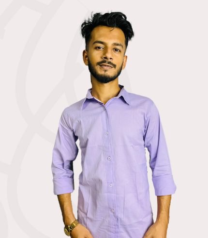 fabraex purple premium formal shirt